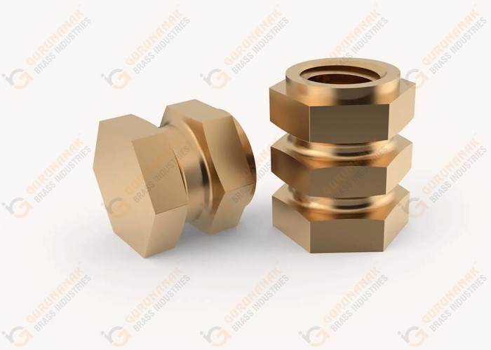 ottone hex inserts